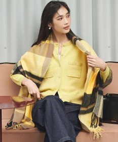 23区 【VERY掲載】カシミヤ チェック ストール