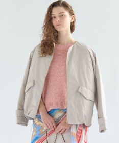 23区 【先行予約】ライトパディング ノーカラー アウター