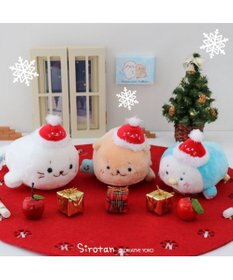 Mother garden しろたん サンタ帽子 手のりマスコット 《しろたん》 単品