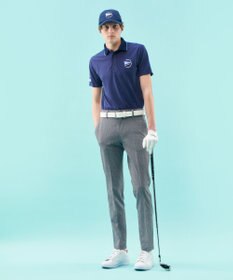 23区GOLF 【MEN】【吸水速乾・UVケア】ストレッチメッシュ ポロ