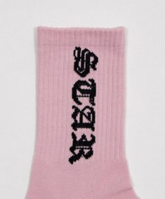 WEGO オールドイングリッシュロゴリブソックス