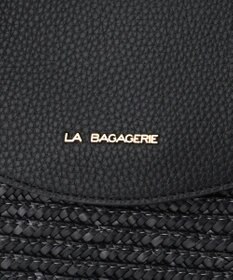 LA BAGAGERIE フラップ2WAYかごトートバッグ