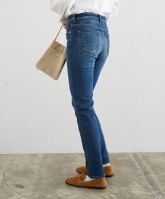 caqu slim straight ハイブリットストレッチストレートデニム