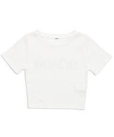 WEGO ヴィンテージウォッシュグラフィックリブT