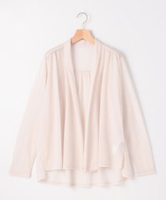 組曲 【WEB限定】シアーツイルジャージーショート カーディガン