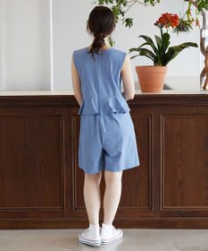 Feroux 【接触冷感・UVカット・吸水速乾】ラッシュガードペプラム オールインワン