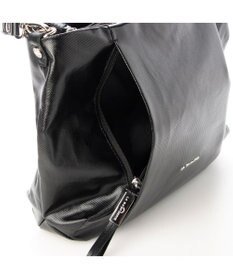 LA BAGAGERIE コーティングキャンバス ショルダーバッグ