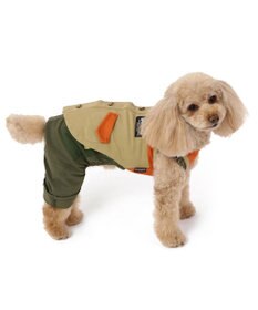 PET PARADISE ペットパラダイス 背中開きベスト 《オレンジ》 小型犬