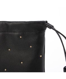 UNBILLION ペルケ perche / 牛革スタッズ・パラコード2wayドロストショルダー