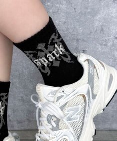 WEGO sparkロゴソックス