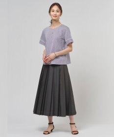 J.PRESS LADIES 【一枚で着映え】サッカージャージー クルーネック カットソー