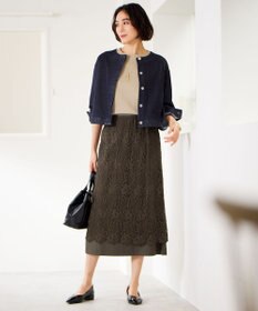 自由区 L 【洗える】ウスカルデニム ジャケット