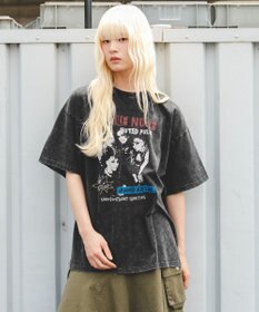 WEGO ヴィンテージウォッシュグラフィックBIGT