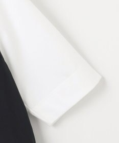 J.PRESS LADIES 【洗える】ドッキングジャージー ビスチェライク プルオーバー