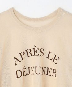 ANY L 【2SET】シアーロゴニット×タンクトップセット