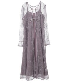 earth music&ecology SET2点レースワンピース＋キャミワンピース