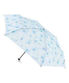 MOONBAT urawaza slim(ウラワザ スリム) 3秒でたためる傘 折りたたみ傘 ウォータリーフラワー 大きめ55cm UV