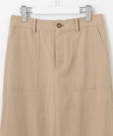 J.PRESS LADIES 【洗える】フィブリルツイル ベイカーパンツ