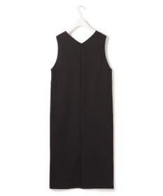 ICB L 【洗える】 ダブルフェイスクレープ ジャンパースカート