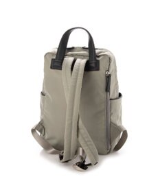 Y'SACCS NEWナイロン×レザーコンビシリーズ　前ポケットミニリュックサック