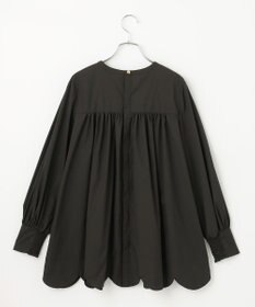 #Newans 【ANSWER for 神戸エレガンス】スカラップヘムチュニックブラウス