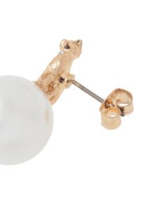 YECCA VECCA パールキャットピアス