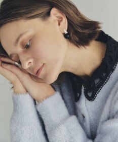 YECCA VECCA パールキャットピアス