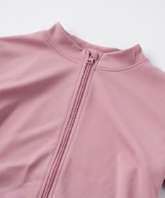 OP／FILA 【Ocean Pacific】フリル切り替えラッシュガード パーカー