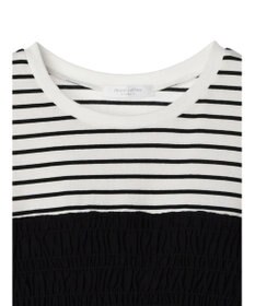 Green Parks シャーリングサテンドッキングプルオーバー