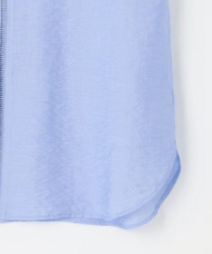 J.PRESS LADIES S 【WEB限定カラーあり・洗える】Sheer Vis リネン バンドカラー ブラウス