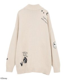 earth music&ecology ナイトメア／ダブルジップニットカーディガン