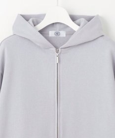 J.PRESS LADIES URAKE フーディー ジップアップ パーカー