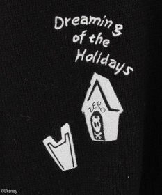 earth music&ecology ナイトメア／ダブルジップニットカーディガン