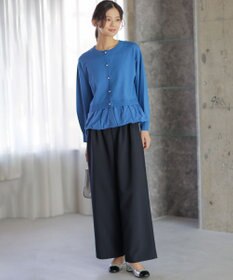 組曲 シュットクロスワイド パンツ