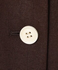 BEIGE， CAROLE / リネンライク ダブルジャケット