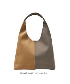 ROOTOTE 1302【A4サイズ収納】LT.ラウンド.アミ.ニット-A