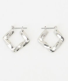 ICB ツイストスクエアピアス