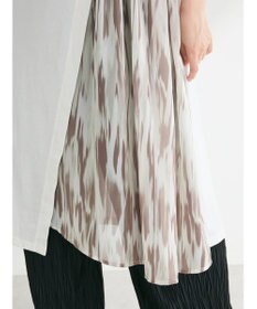 Green Parks 柄シアードッキングワンピース