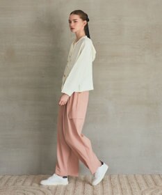 GRACE CONTINENTAL ニットフーディブルゾン