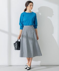 組曲 S 【パールボタン付】ブーケカラーリラクシー ニット