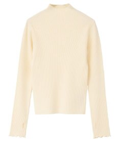 earth music&ecology ハートプレートリブニットプルオーバー