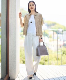 自由区 【SHIHOさん着用・ワンポイントアイテム】オーバルアセチメタル ネックレス