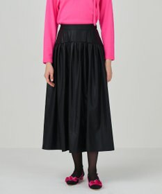 GRACE CONTINENTAL チンツジョーゼットスカート