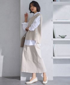 23区 【Oggi4月号掲載/洗える】CANCLINI ベーシック シャツ