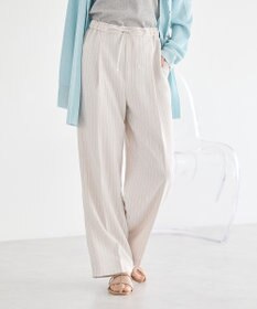 earth music&ecology 【セットアップ対応】リネンライクリラックスパンツ