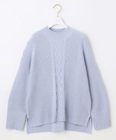 ANY SIS 【洗える】スフレアランパターン ニット