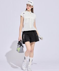 PW CIRCULUS 【WOMEN】ボックスプリーツショーツ ゴルフウェア レディース