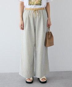 CRAFT STANDARD BOUTIQUE サッカーチェックイージーパンツ