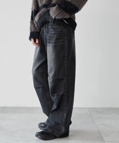 WEGO パラシュートデニムパンツ