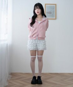 WEGO SSダンボールレースパーカー